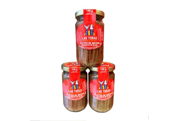 Pack 3 Tarros de anchoas “Grandes”
