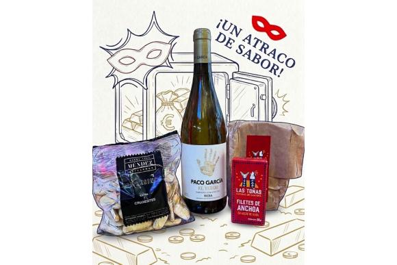 Pack Atraco Anchoas Las Toñas y Blanco Paco Garcia