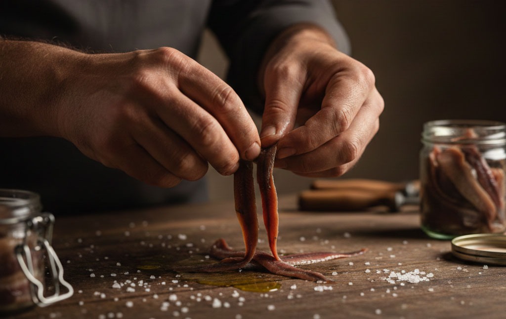 El arte del "sobado" a mano: Por qué la anchoa artesanal de Santoña no tiene competencia